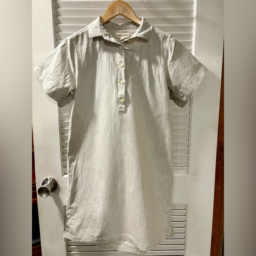 Tradlands short-sleeved tunic dress